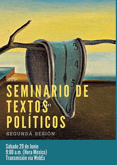 Seminario de Textos Políticos | Segunda sesión