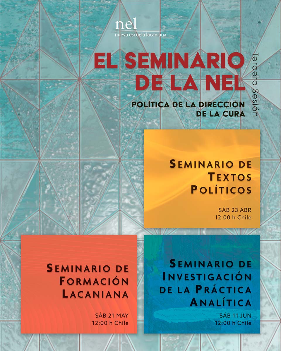 Afiche El Seminario de la NEL Mayo 2023
